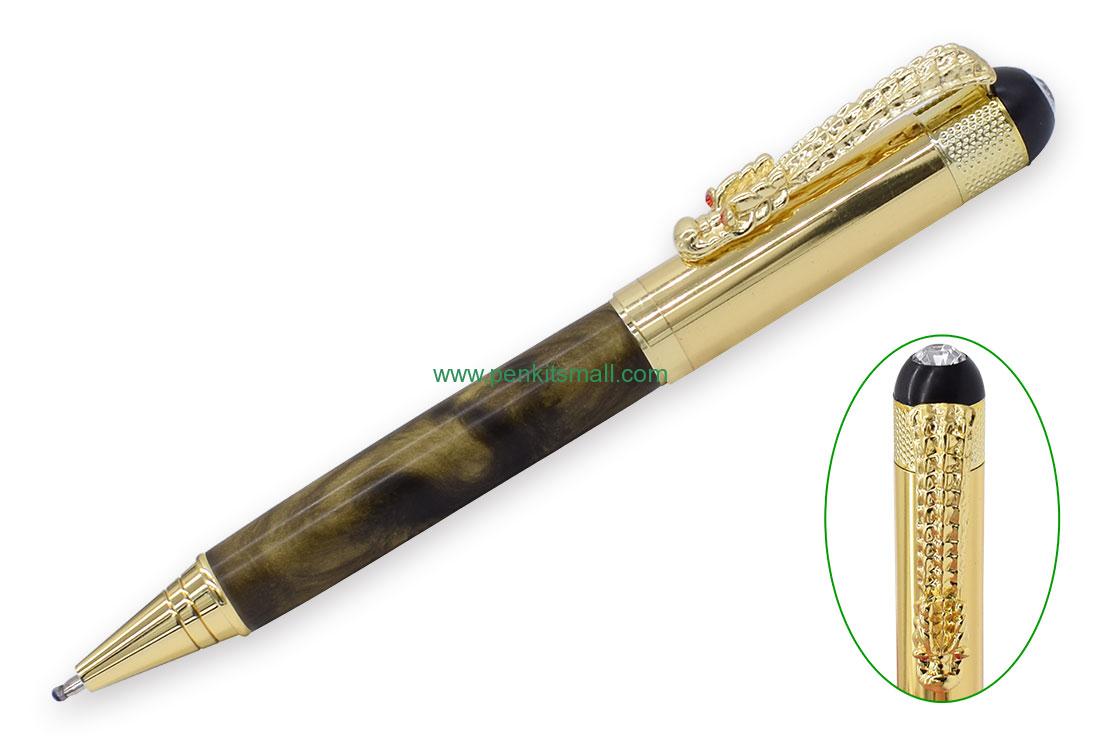 RZ-BP844#L-GGold Dragon twist pen kits